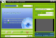 Avaide DVD To WMV Converter screenshot